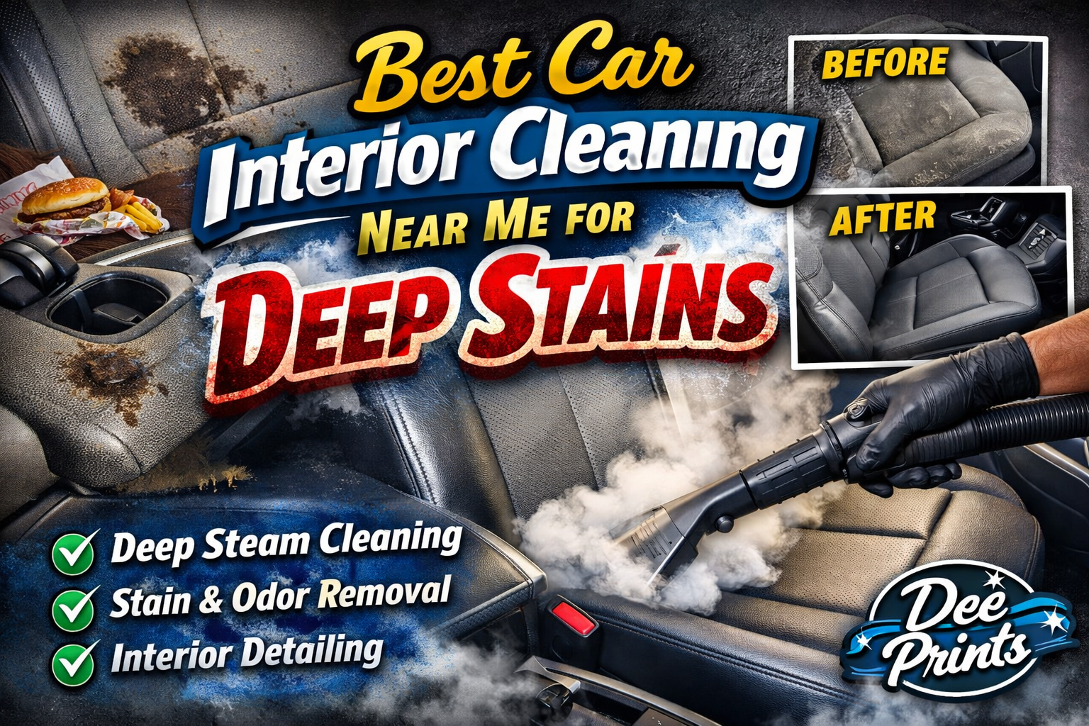 Best car interior cleaning near me