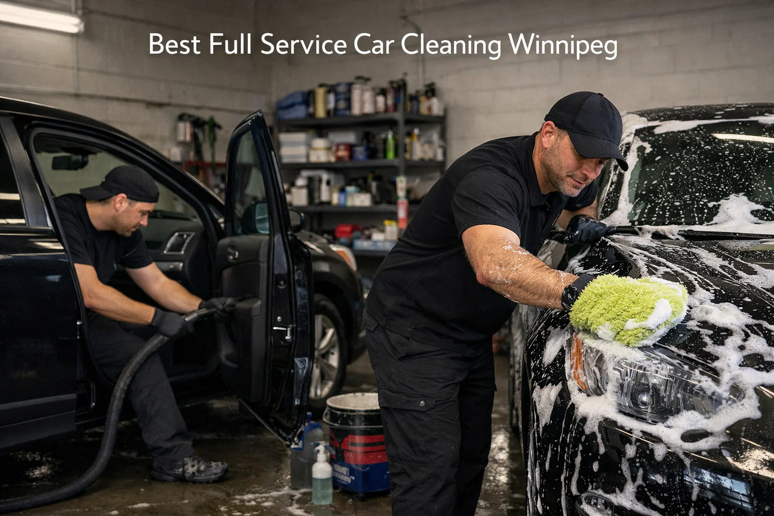 full service car cleaning Winnipeg
