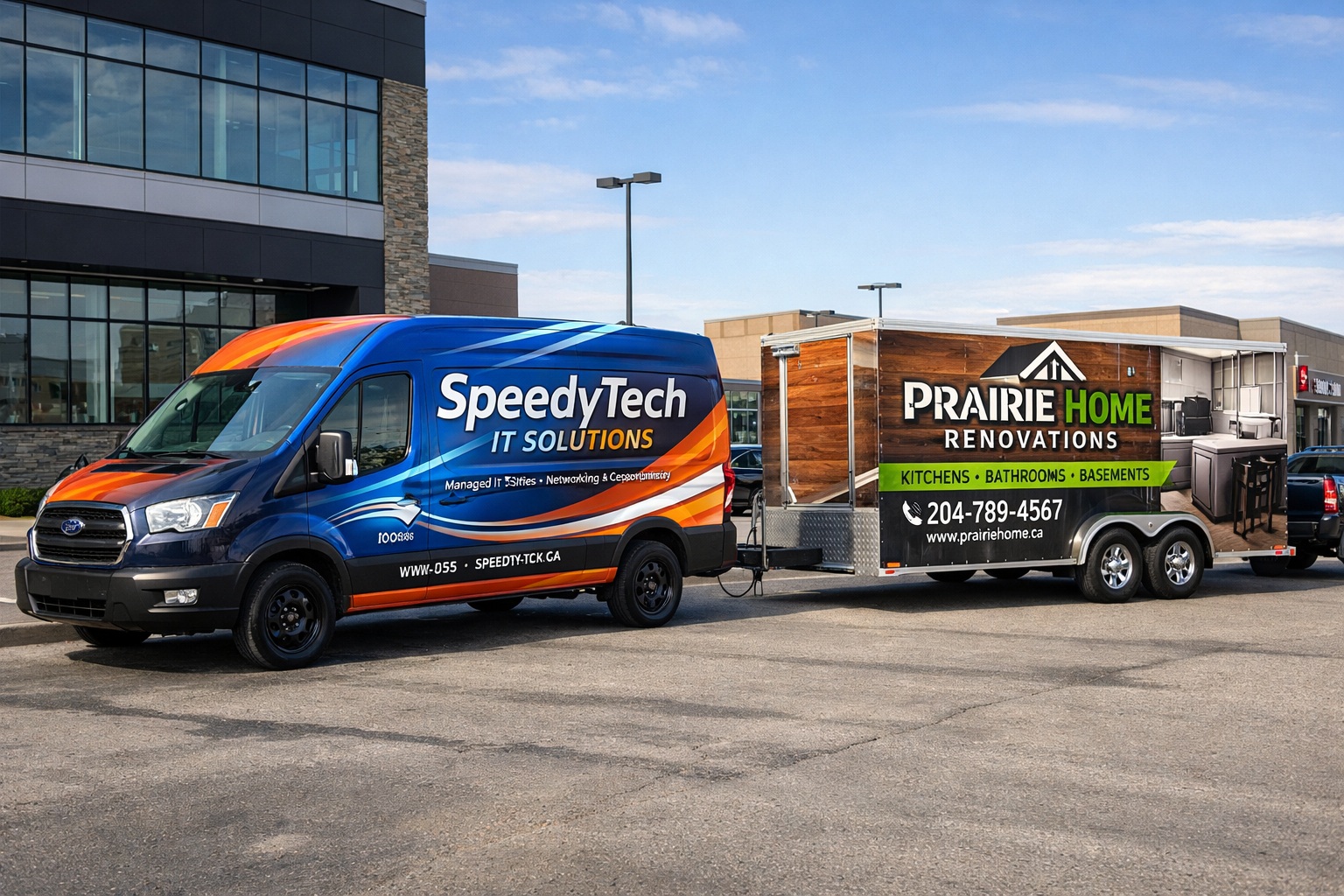 What vehicle wrap services do you offer in Winnipeg? 3 vehicle wrap services winnipeg